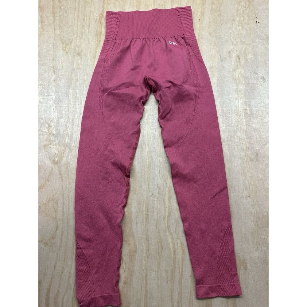 AYBL Leggings M Form Leggings Ankle Compression Salmon Pink Athletic Runner Yoga